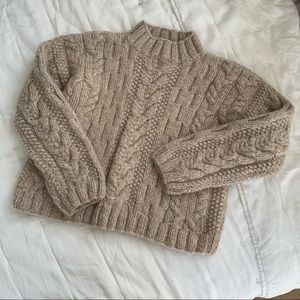 Kordal Finn Cable Knit Sweater
